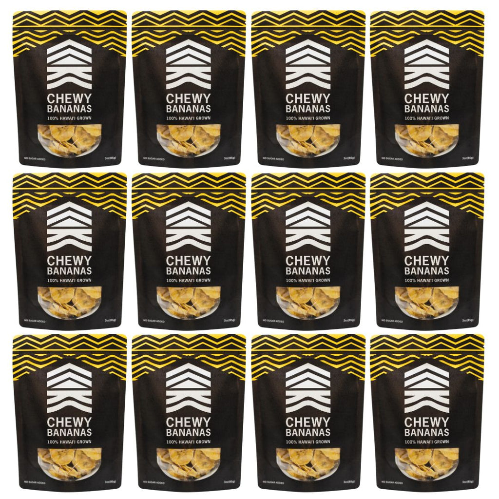 12 Pack - Chewy Bananas