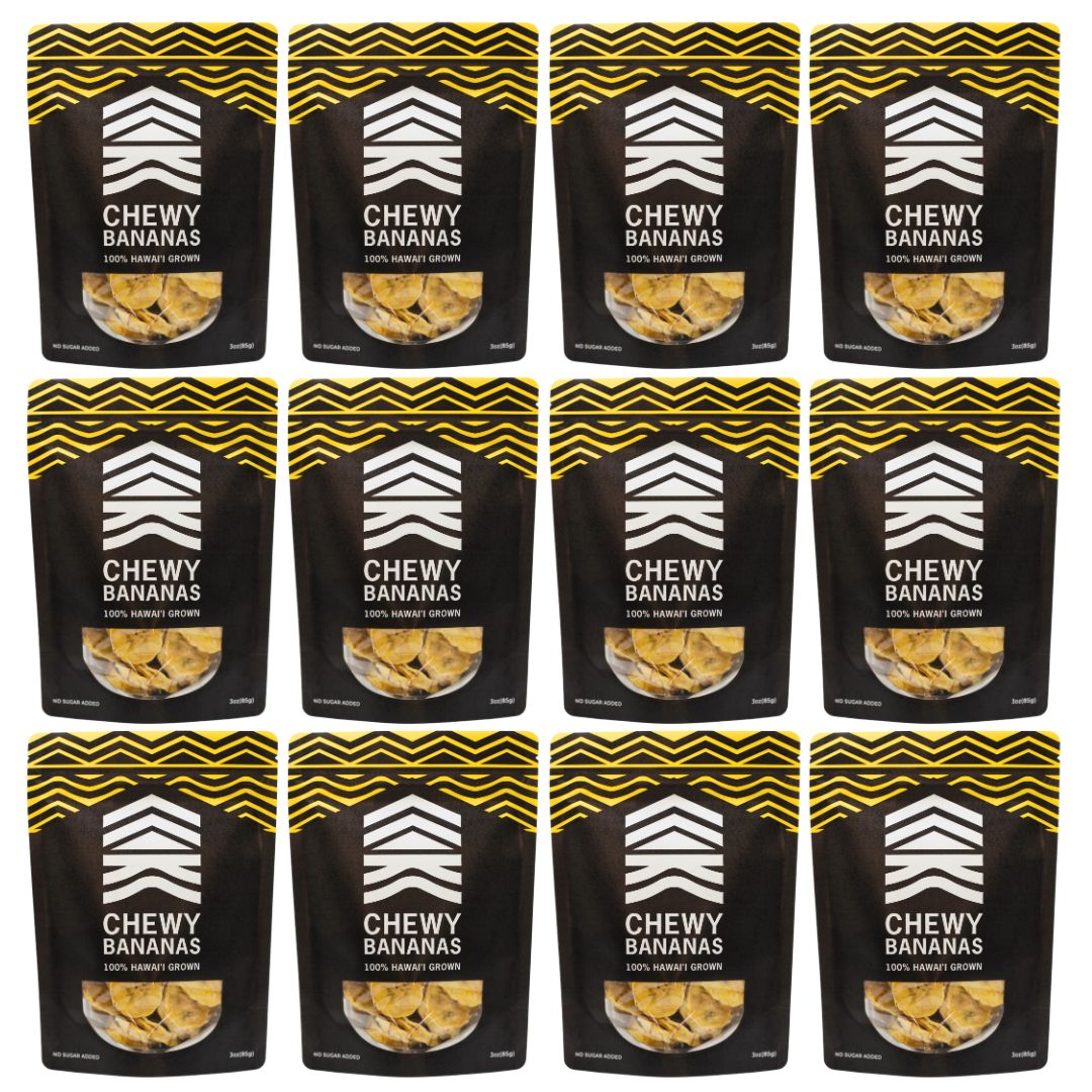 12 Pack - Chewy Bananas