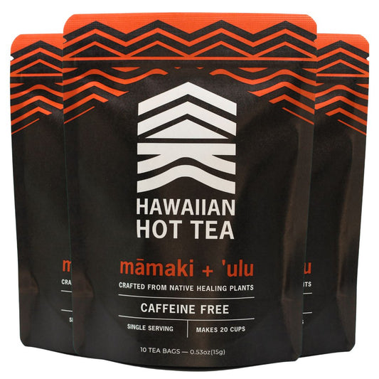 3 Pack - Hawaiian Hot Tea - Māmaki and ʻUlu
