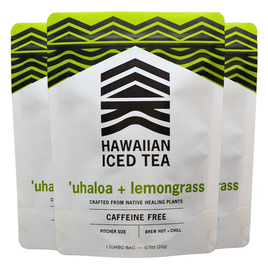 3 Pack - Hawaiian Iced Tea - ʻUhaloa and Lemongrass