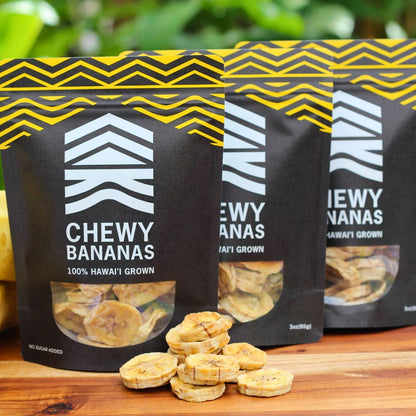 3 Pack - Chewy Bananas